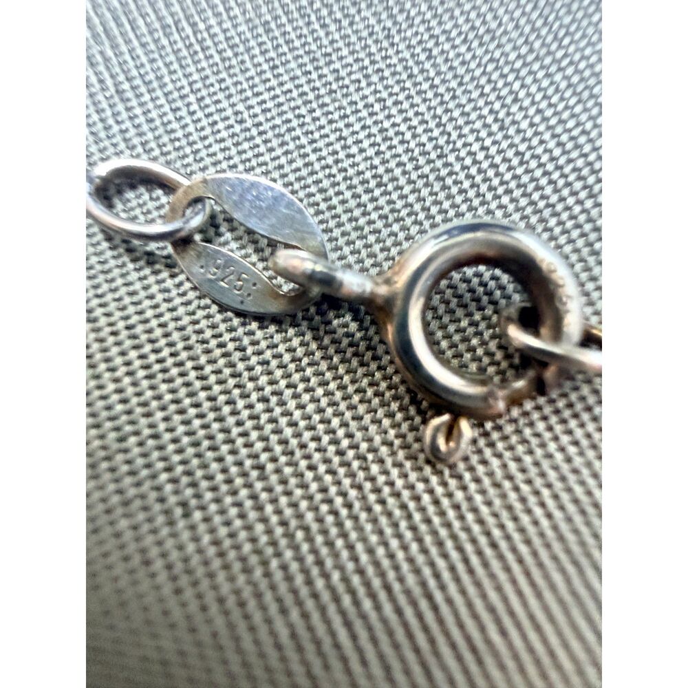 18" Sterling Silver Chain Necklace - Picture 6 of 7